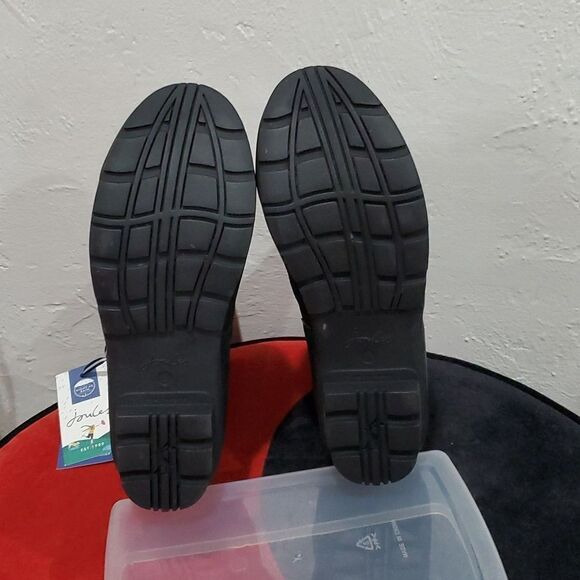 Joules Molly Welly Rubber Rain Boots in Feather Black Size 10 - Picture 14 of 16